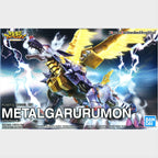 Figure-rise Standard Amplified MetalGarurumon de Bandai, caja original.