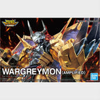 Figure-rise Standard Amplified WarGreymon de Bandai, caja original.