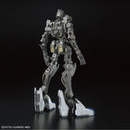 Full Mechanics Gundam Bael de Bandai: estructura interna vista desde atrás.