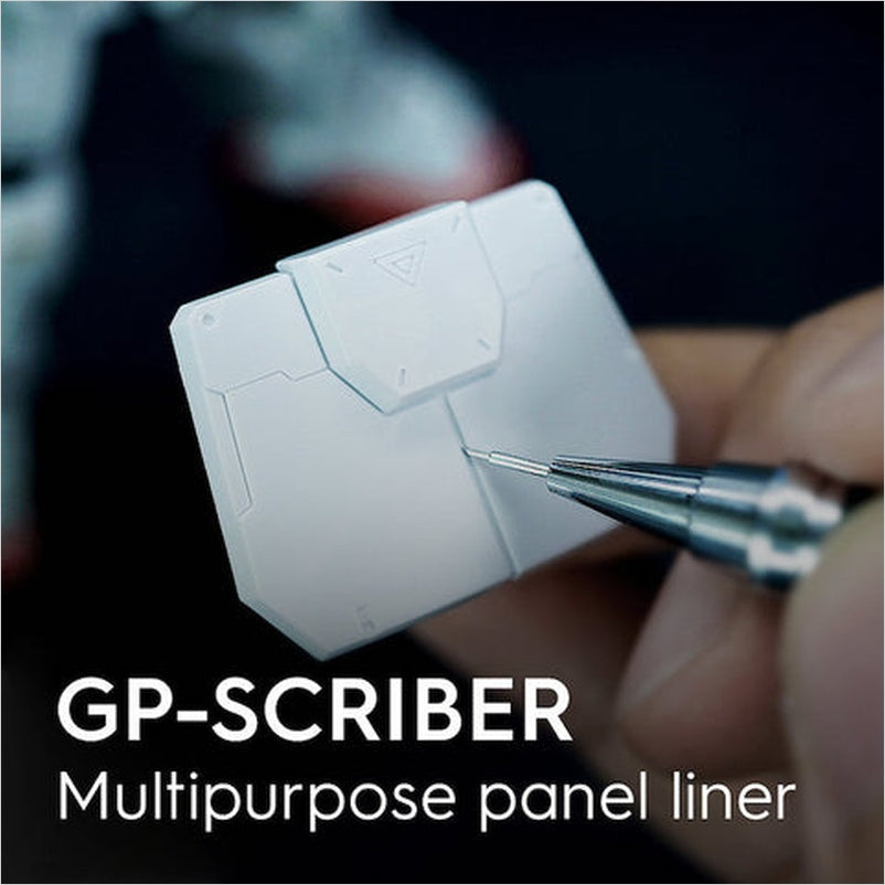 GUNPRIMER GP Scriber Set sobre fondo gris neutro