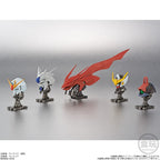 Gundam Machine Head Serie 1, surtido expuesto. Venta por caja individual sorpresa, un modelo aleatorio.