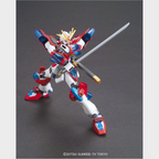 HGBF Kamiki Burning Gundam desenvainando su espada.