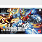 HGBF Try Burning Gundam, caja exacta.