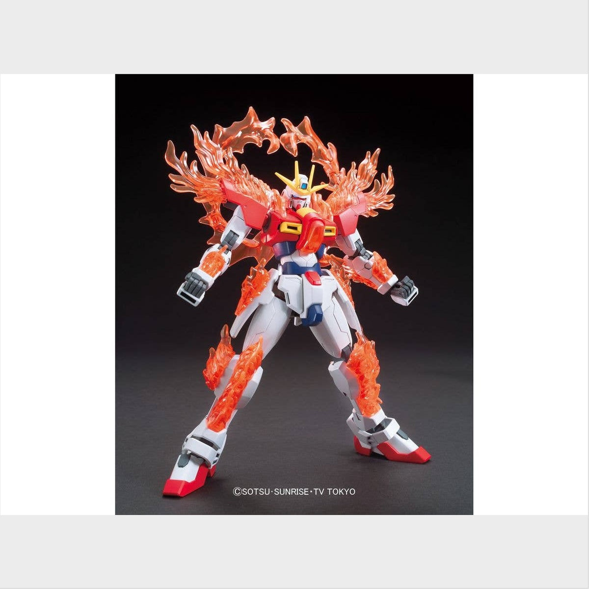 HGBF Try Burning Gundam, vista 5.