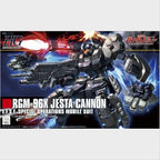 HGUC Jesta Cannon, caja exacta.