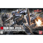 Caja del HGUC RGM-96X Jesta de Bandai.
