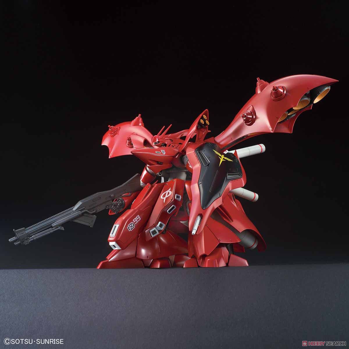 HGUC Nightingale de Bandai, vista del modelo 4.