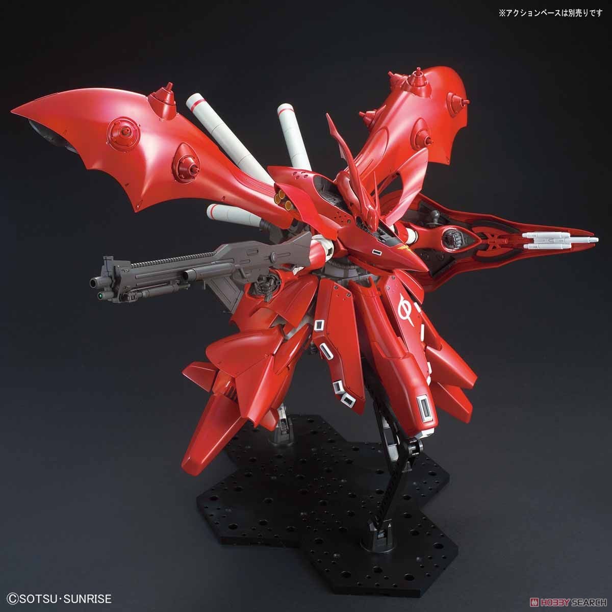 HGUC Nightingale de Bandai, vista del modelo 6.