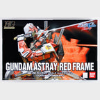 HG Gundam Astray Red Frame de Bandai, caja exacta.