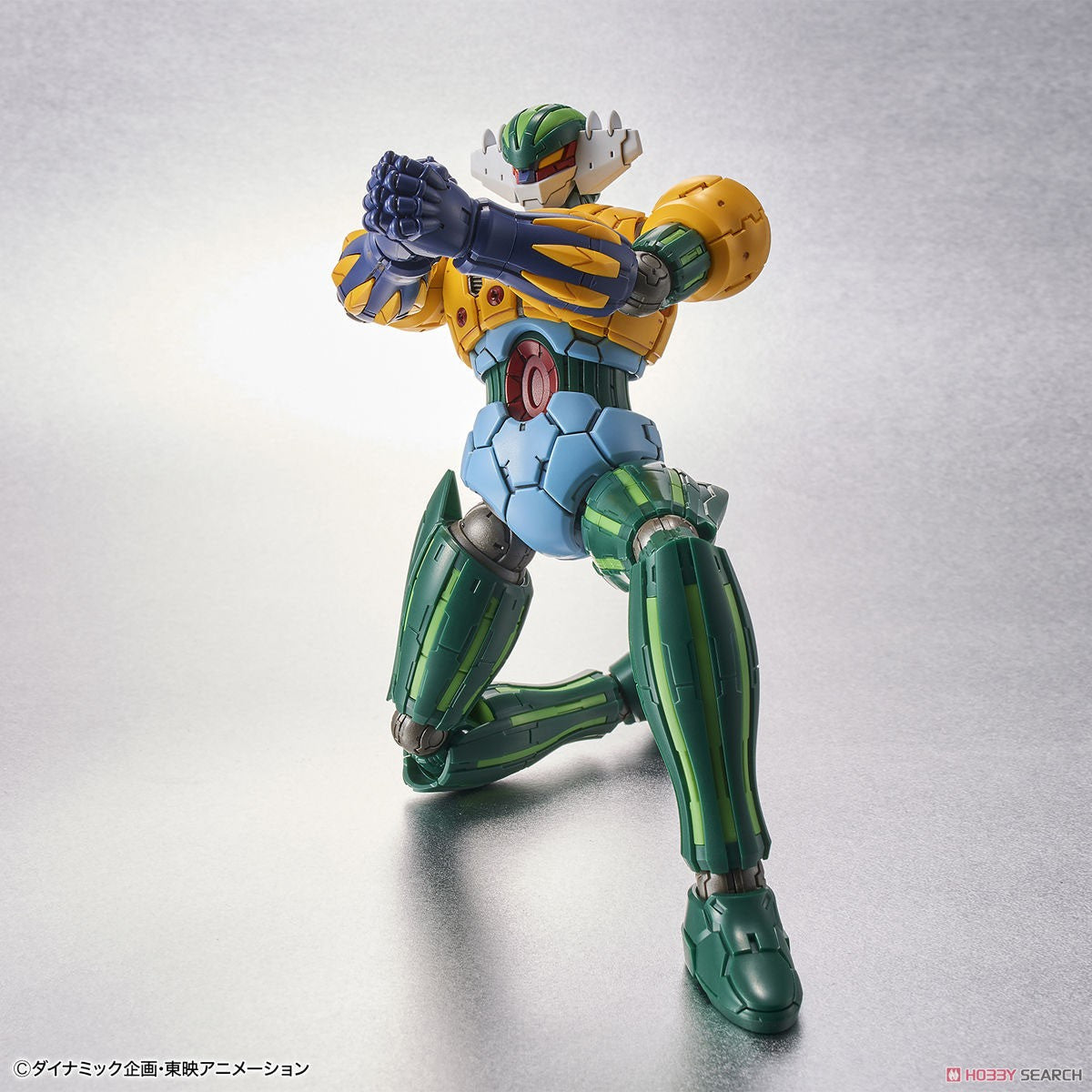 HG Kotetsu Jeeg Infinitism de Bandai, vista del modelo 3.