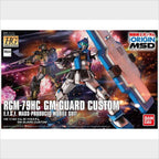HG RGM-79HC GM Guard Custom, caja exacta.