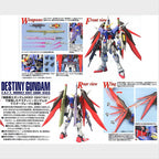 MG Destiny Gundam de Bandai, vista del modelo 2.