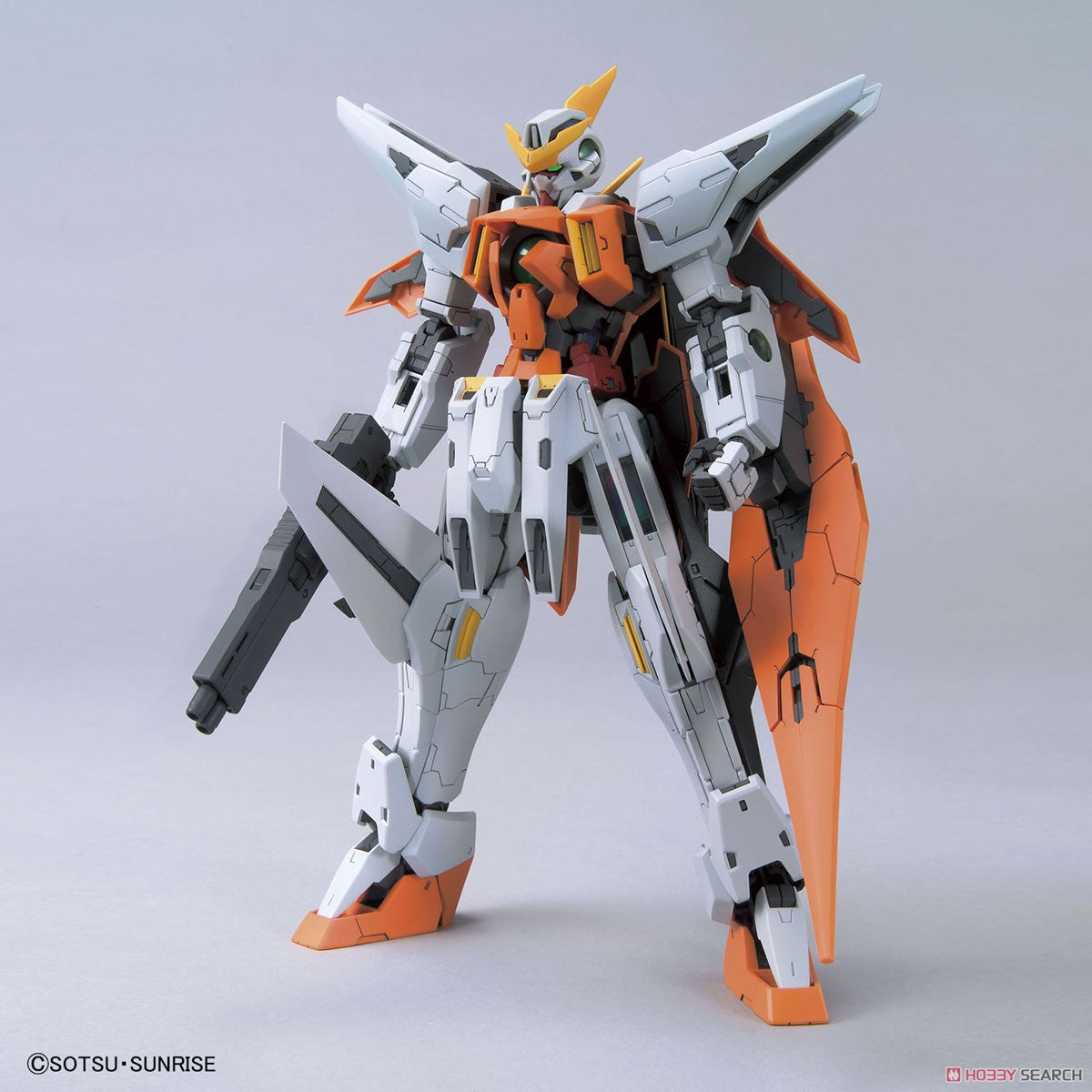 MG Gundam Kyrios de Bandai, vista del modelo 3.