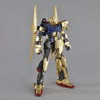 MG Hyaku-Shiki Ver. 2.0 parcialmente sin armadura mostrando el bastidor.