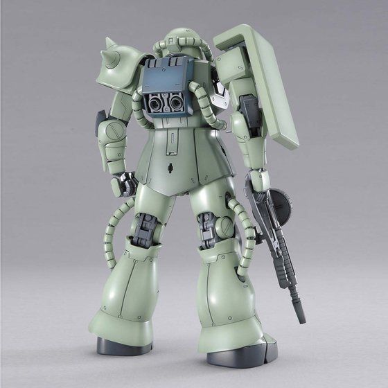Vista trasera del MG MS-06J Zaku II Ver. 2.0.