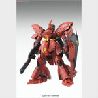 MG Sazabi Ver.Ka de Bandai, vista frontal.