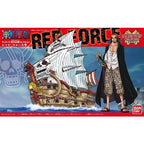One Piece Red Force de Bandai: ilustración frontal de la caja original con Shanks.