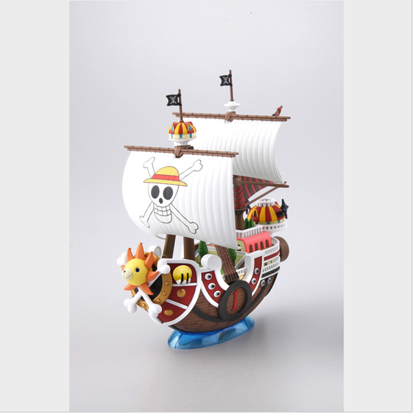 One Piece Thousand Sunny de Bandai, vista del modelo 4.