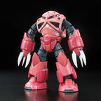 RG Char's Z'Gok montado en vista frontal con sus garras extendidas.