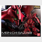 RG Sazabi, caja exacta.