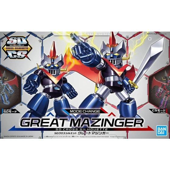 SD Cross Silhouette Great Mazinger, caja original.