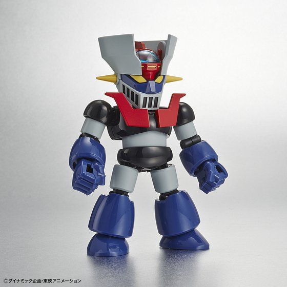 SD Cross Silhouette Mazinger Z, vista frontal del modelo montado.