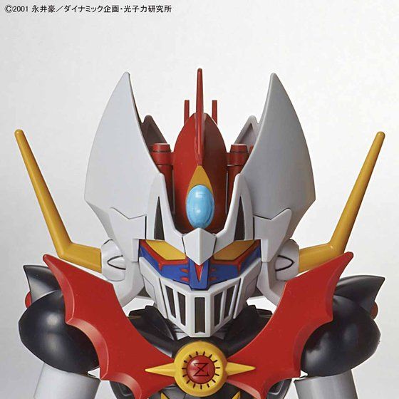 SD Cross Silhouette Mazinkaiser, detalle de la cabeza y pecho.