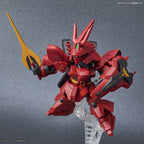SD EX-Standard Sazabi, pose con hacha.