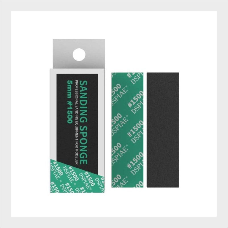 Esponja de lijado DSPIAE grano 1500 SS5-1500 para modelismo