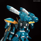 Full Mechanics 1/100 Calamity Gundam, detalle posterior de la mochila y los dos cañones.