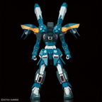 Full Mechanics 1/100 Calamity Gundam, vista trasera sin bazuca ni escudo.