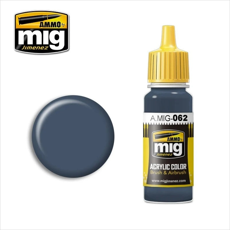 AMMO Color Acrílico Azul Francés 17ml (A.MIG-0062).
