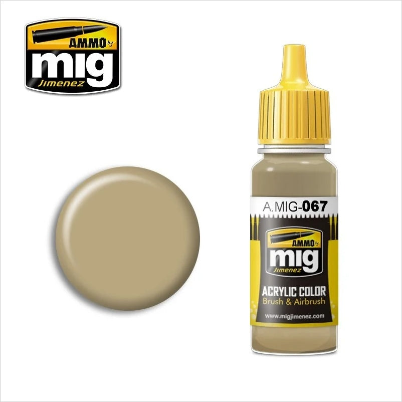 AMMO Color Acrílico Gris Arena Claro 17ml (A.MIG-0067).