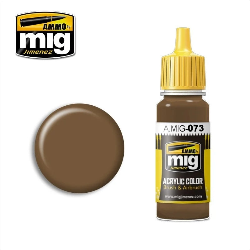 AMMO Color Acrílico Tierra 17ml (A.MIG-0073).